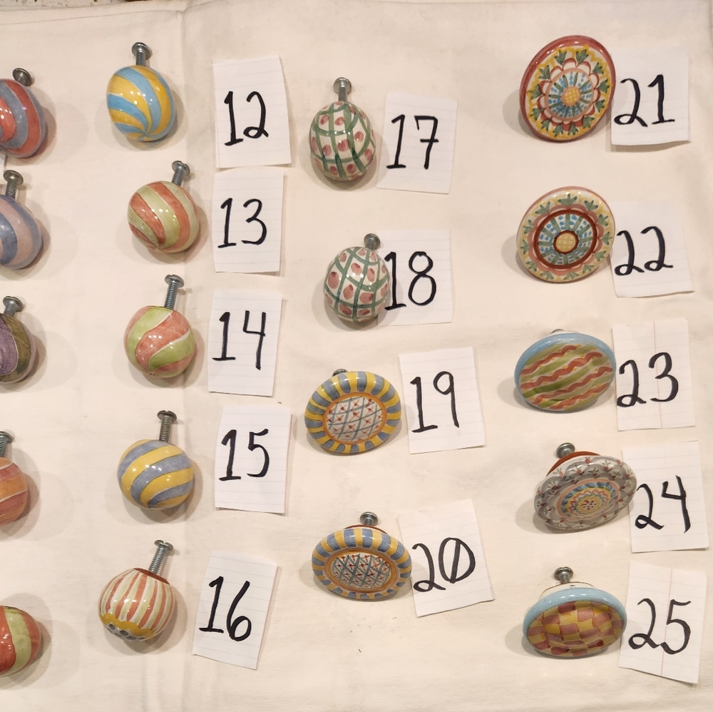 MacKenzie Childs knobs - Picture 3 of 5